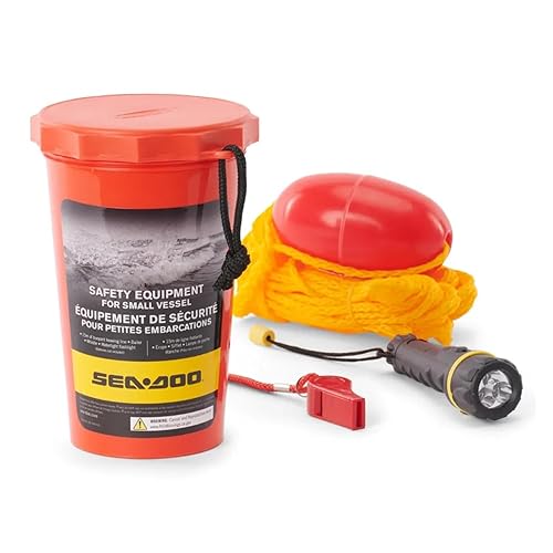 Sea-Doo New Oem, Safety Equipment Kit With Tube Case, 295100177 295100330