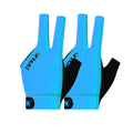 CRICAL Pair of 2 Left Hand Professional Billiard Gloves, 3-Finger Non-Slip Lycra Design for Men and Women, Pool Cue Accessories 