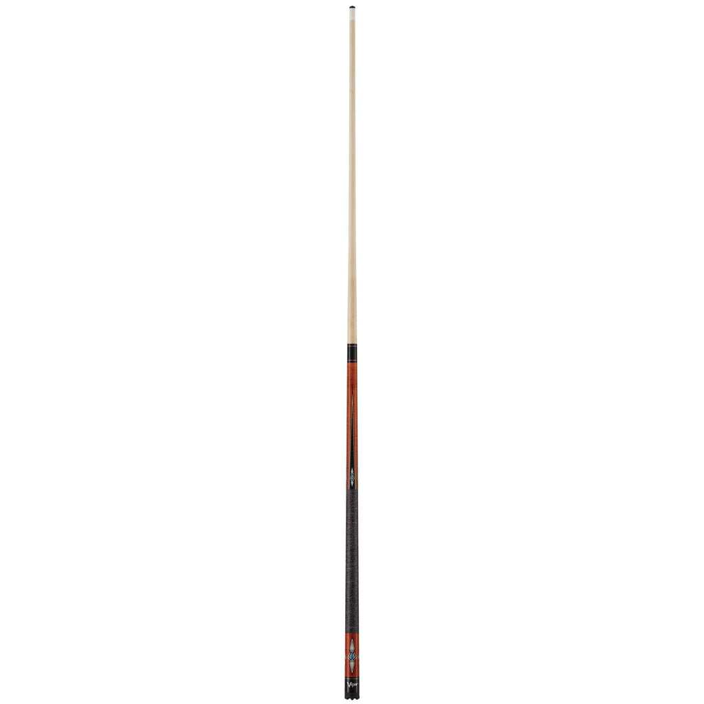 Viper By Gld Products Sinister 58'' 2-Piece Billiard/Pool Cue, Natural With Cream Inlay, 18 Ounce, Multicolor (50-1350-18)