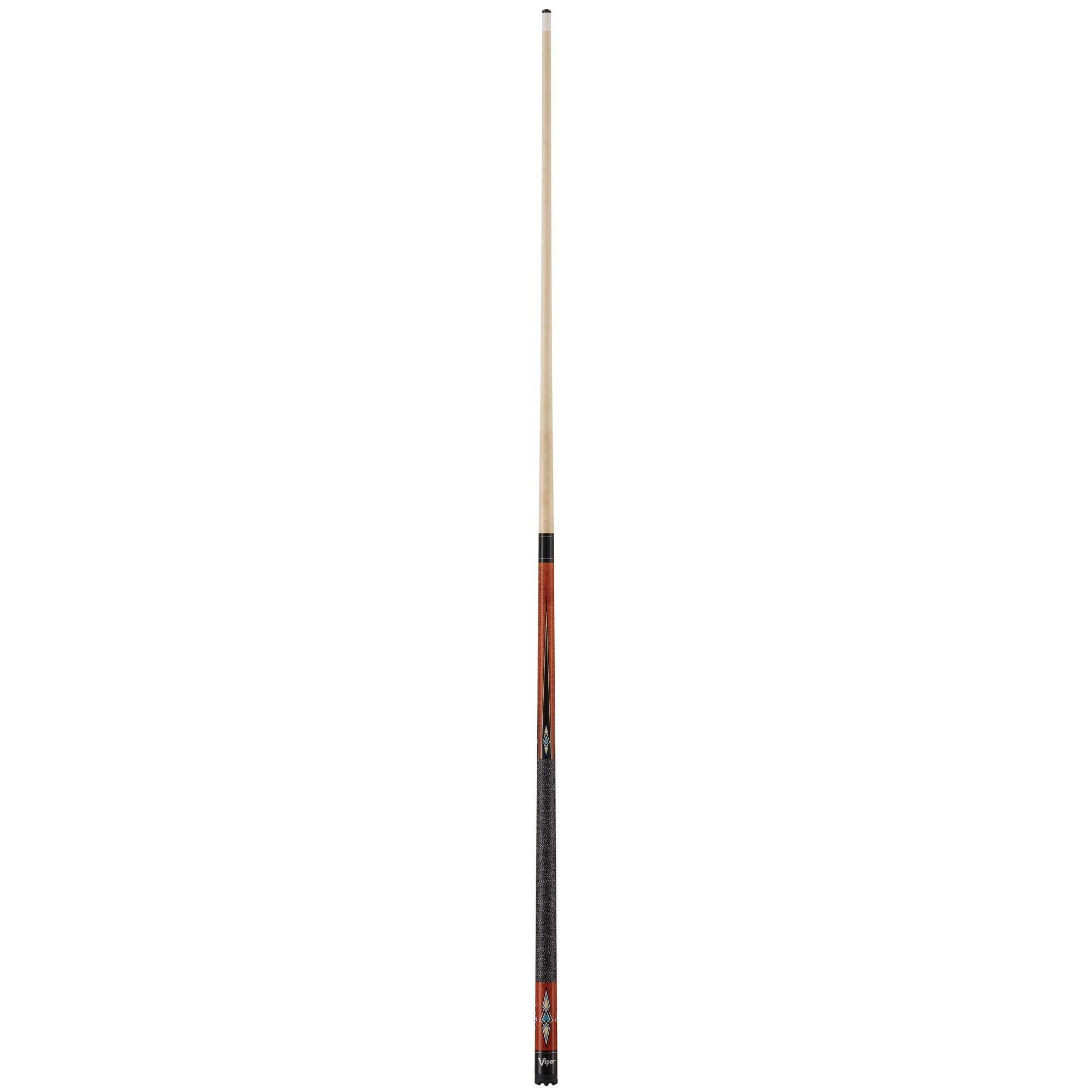 Viper By Gld Products Sinister 58'' 2-Piece Billiard/Pool Cue, Natural With Cream Inlay, 18 Ounce, Multicolor (50-1350-18)