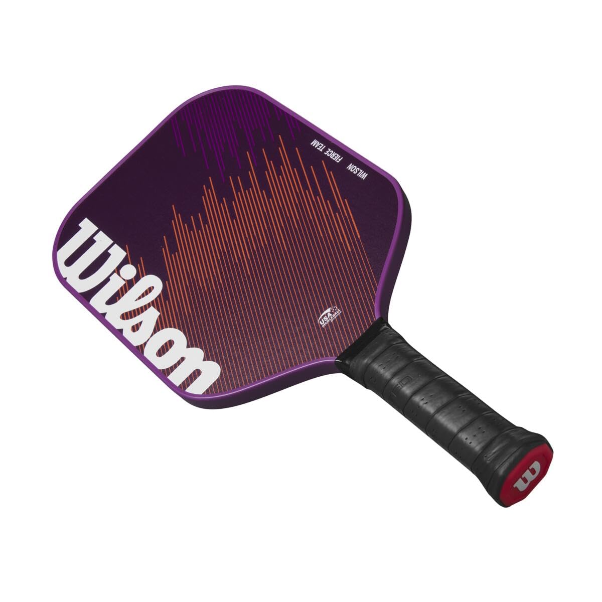 Wilson Fierce Team 13Mm Pickleball Paddle - Grip Size 2-4 1/4'', Purple