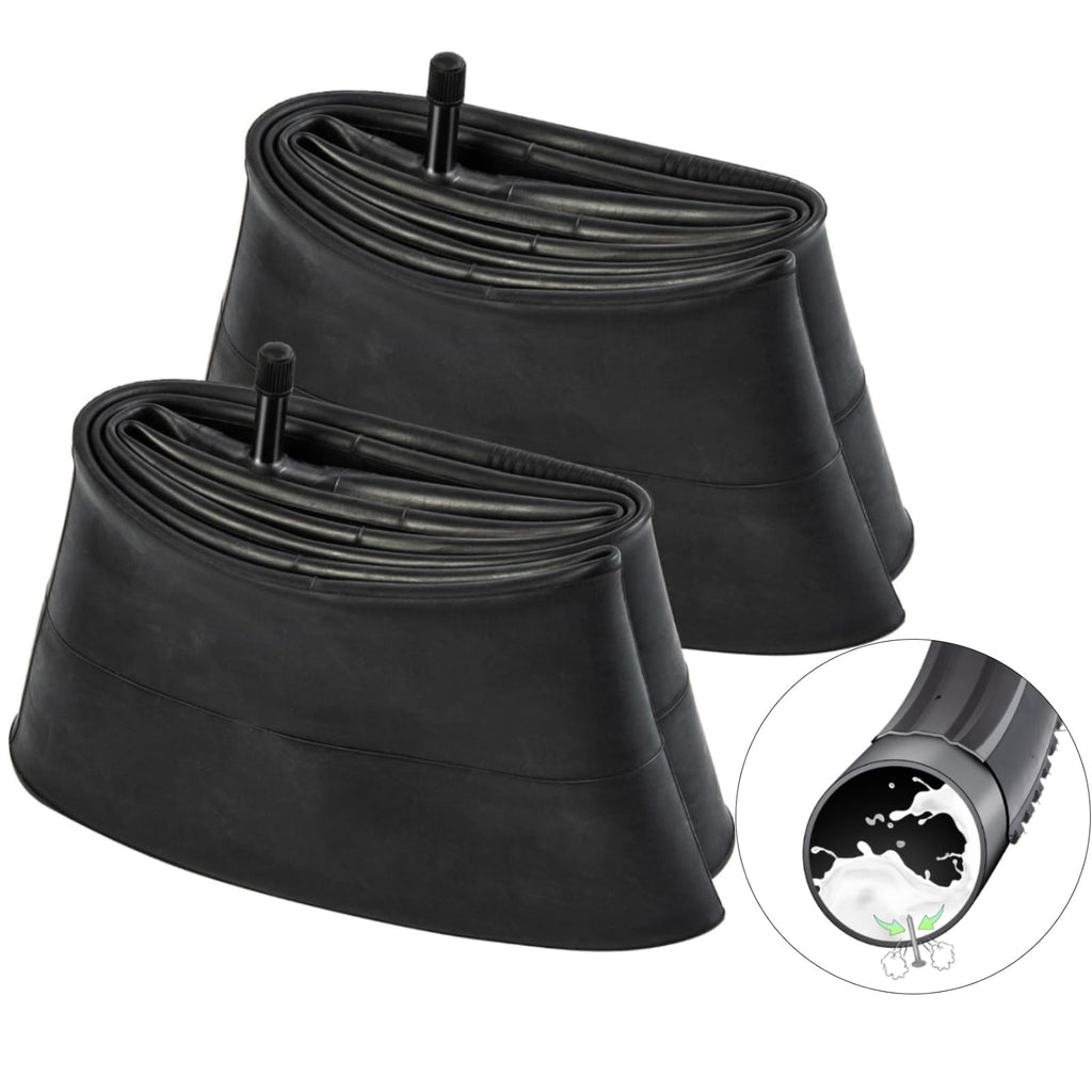 2-Pcs 20'' X 4.0/4.50'' Self Sealing Fat Tire Tubes Av Schrader Vavle Super Automatic Repair, Self-Sealing, Puncture Resistant C