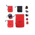Drawstring Bags/Pouch/Ditty/Mesh-Stuff-Sack For Camping/Travel Cord/Bag - Storage 5-In-1 Travel Use Nylon 5 Pieces