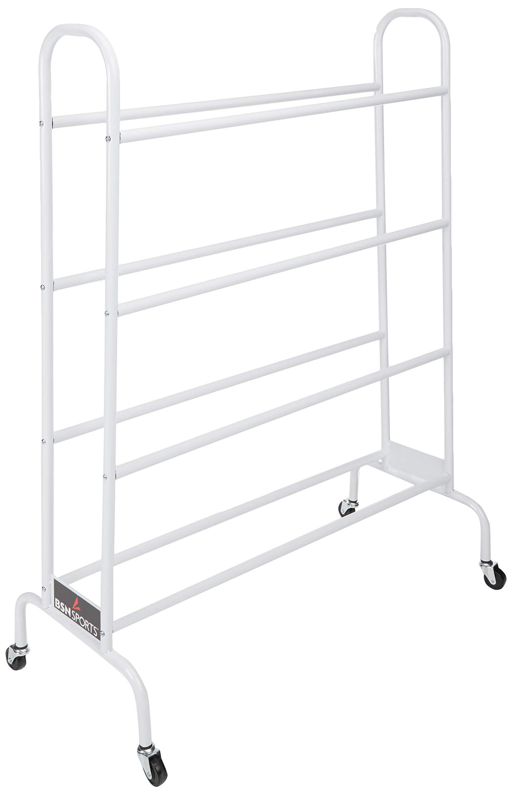 Bsn Sports 16 Ball Cart Wide Base (16 Balls), White
