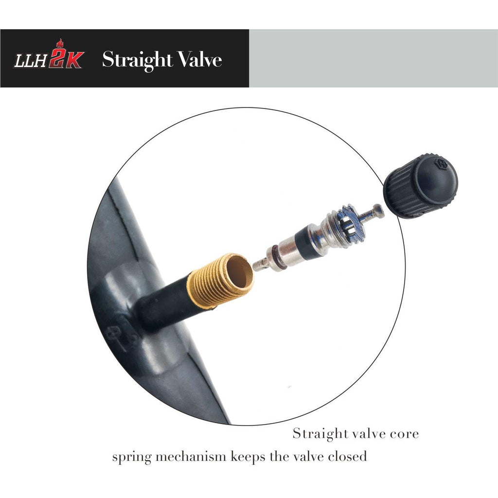 Llh2K Bike Tube 26 X 1.95 26 Inch Bike Tube 2 Pack - Bicycle Tube 26 X 1.95 With 3 Tire Levers, 6 Round Patches - Fits 26X1.90 2