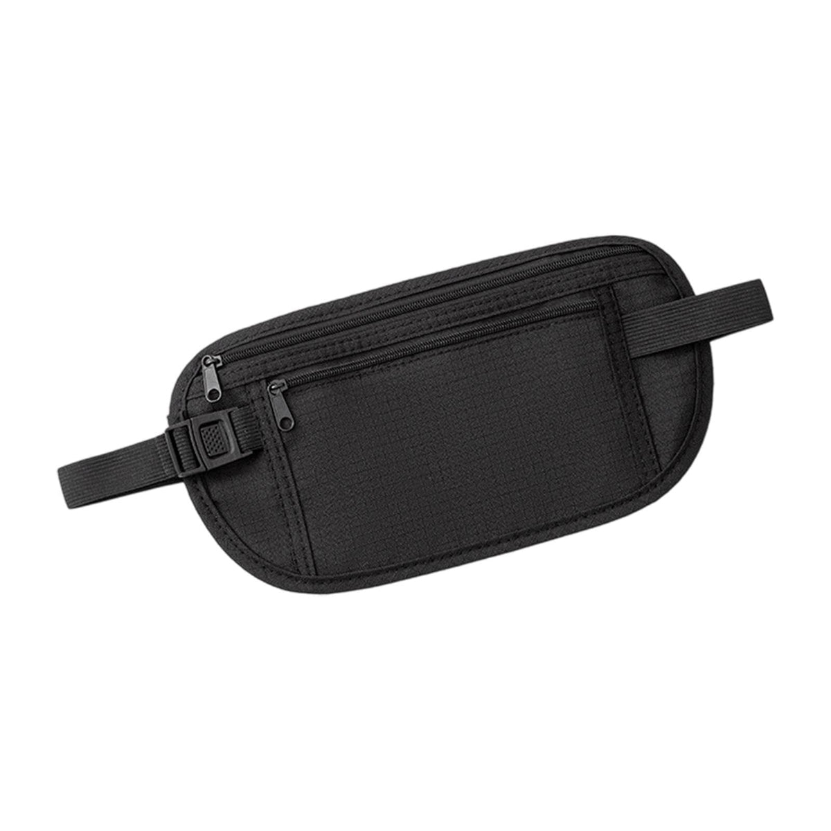 Heavenglow Money Belt Waterproof Adjustable Waist Pack Bag Men For Fitness Trip Workout Black | Waist Packs & Bags | Hiking Back