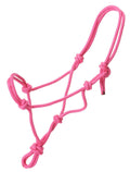 Tough 1 Miniature Poly Rope Tied Halter, Pink, Medium