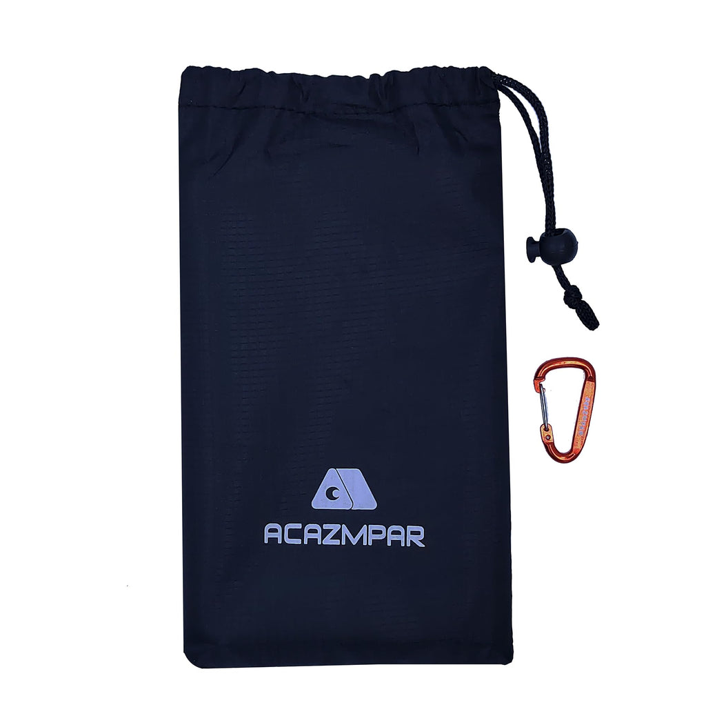 Waterproof Camping Tent Tarp, Ultralight Tent Footprint, Ground Tent Floor Saver For Camping Hiking (Black-79 X71)