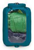 Osprey 12L Waterproof Dry Sack with Window, Waterfront Blue