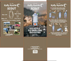Kelly Kettle Camp Stove Stainless Steel - Boils Water Within Minutes, Uses Natural Fuel, And Enables You To Rehydrate Food Or Co
