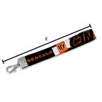 Rico Industries Nfl Football Cincinnati Bengals Standard Wrist Lanyard Key Chain, Cute Wristlet Strap Keychain Holder For Women