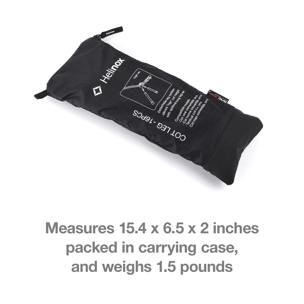 Helinox Cot Max Camping Cot Leg Extenders (Set Of 16)