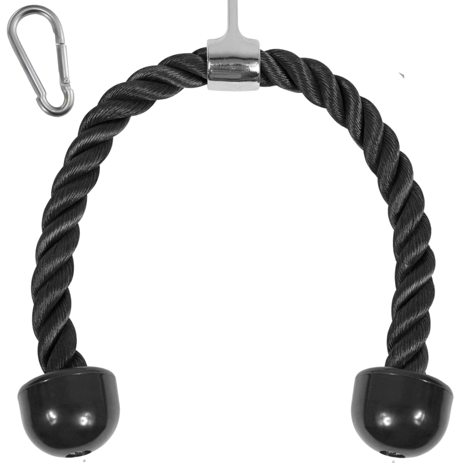 Yes4All Tricep Rope - Exercise Machine Attachment Press Down - 27'' Rope Length