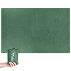 Triwonder Tarp Tent Footprint For Camping Backpacking Waterproof Hammock Rain Fly Cover Small Pool Tarp Heavy Duty Shelter Canop