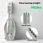 Grappling Hook Folding Survival Claw Multifunctional Stainless Steel Hook For Outdoor Camping Hiking Tree Rock Mountain Climbing