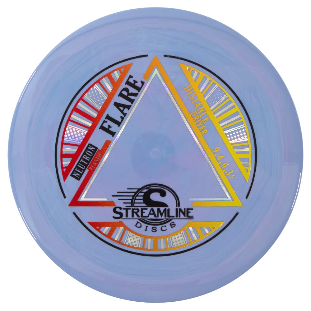 Streamline Discs Neutron Flare Disc Golf Distance Driver (170-175G / Colors May Vary)
