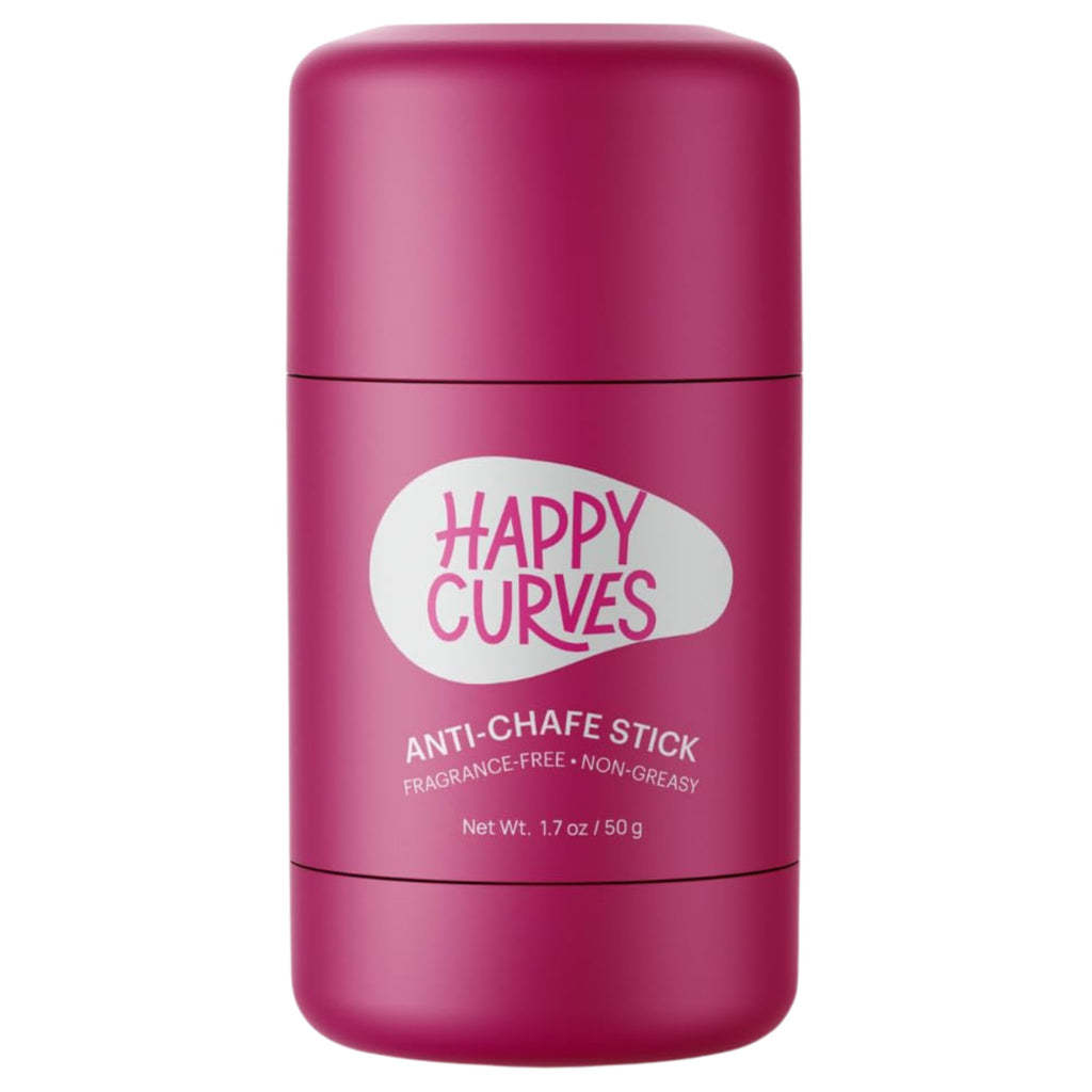 Happy Curves Anti-Chafe Stick - Chafing And Friction Defense For Women, Ideal For Thighs, Underarms And More - Thigh Rub Protect