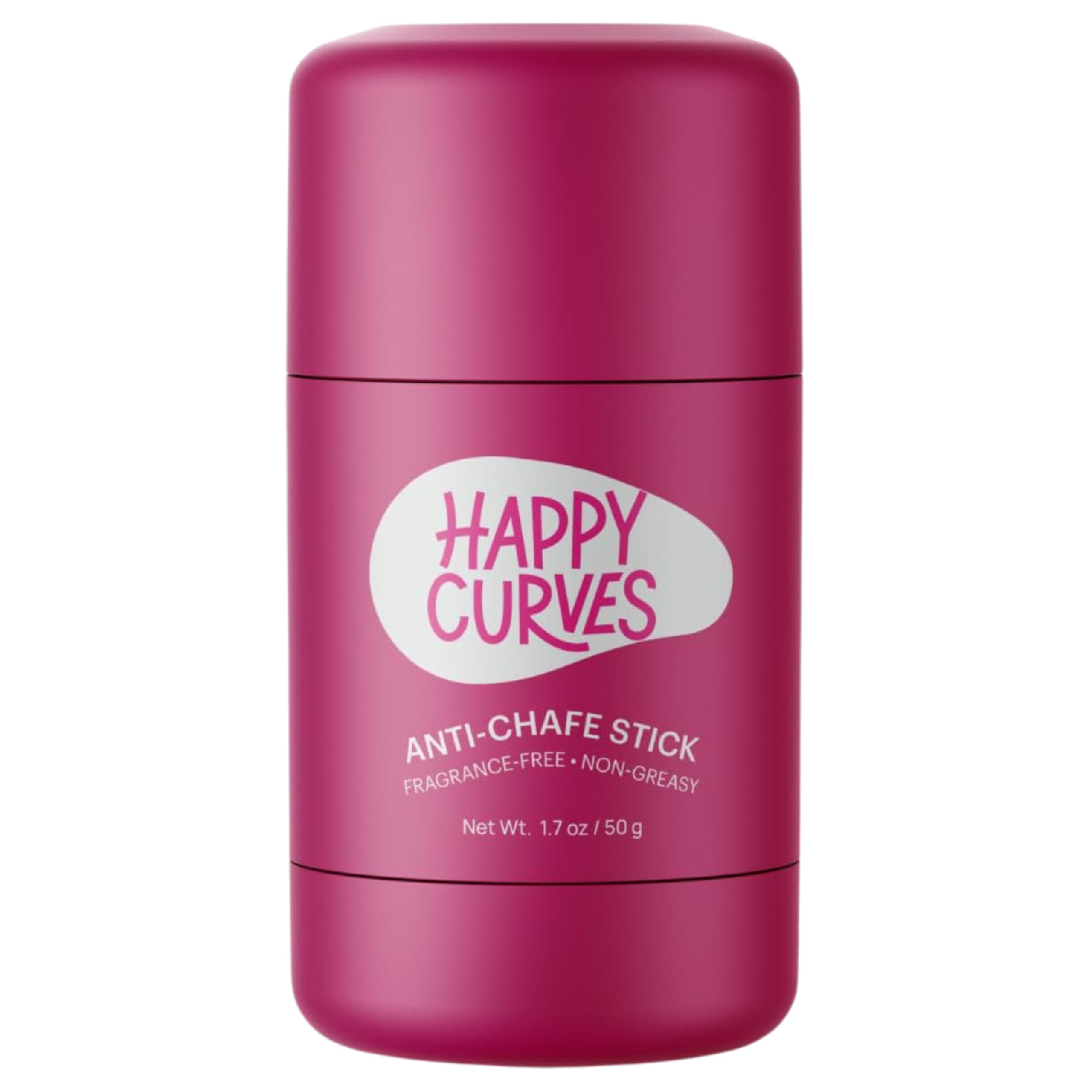 Happy Curves Anti-Chafe Stick - Chafing And Friction Defense For Women, Ideal For Thighs, Underarms And More - Thigh Rub Protect