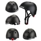 Celoid Kids Helmet Pad Set,Adjustable Kids Skateboard Bike Helmet Knee & Elbow Pads Wrist Guards 5-8 Years Kids Protective Gear