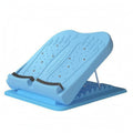SNAPPSY Padded Foot Blocks Calf Stretcher Board Textured Surface Foldable Stretch Board Traction Bumps Sports Gear, Blue