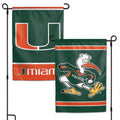 Wincraft NCAA Miami Hurricanes Garden Flag, 11x15, Team Color