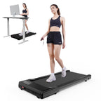 Deerrun 2025 Upgrade Walking Pad - Raceable Smart Under Desk Treadmill With Rewards Program, Quick Setup, 2.5Hp, App/Remote Cont