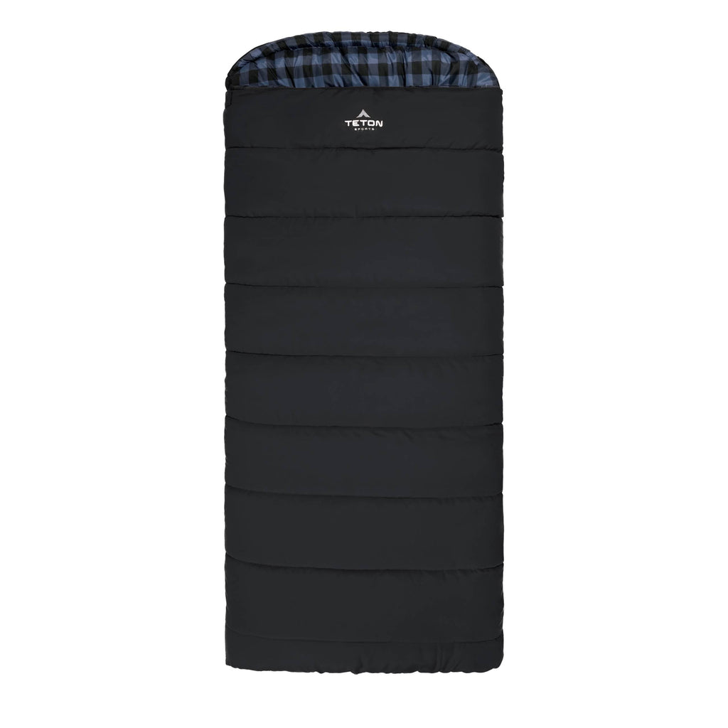 Teton Sports Bridger Canvas Sleeping Bag, -35F, -20F, 0F, 20F Degree Options - Cold Weather Winter All-Season Outdoor Gear, Car