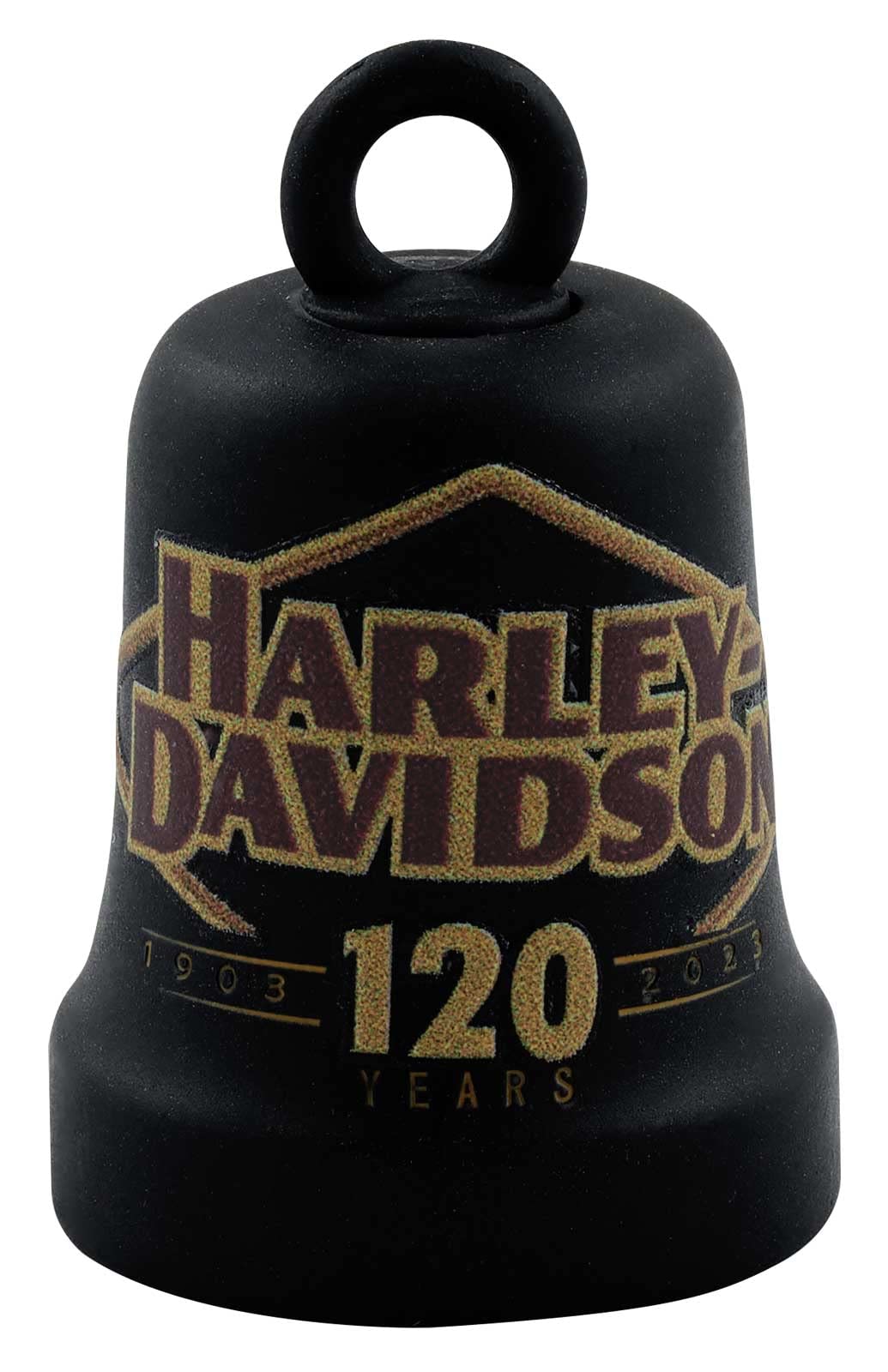 Harley-Davidson 120Th Anniversary Black Bell Shaped Ride Bell - Limited Edition