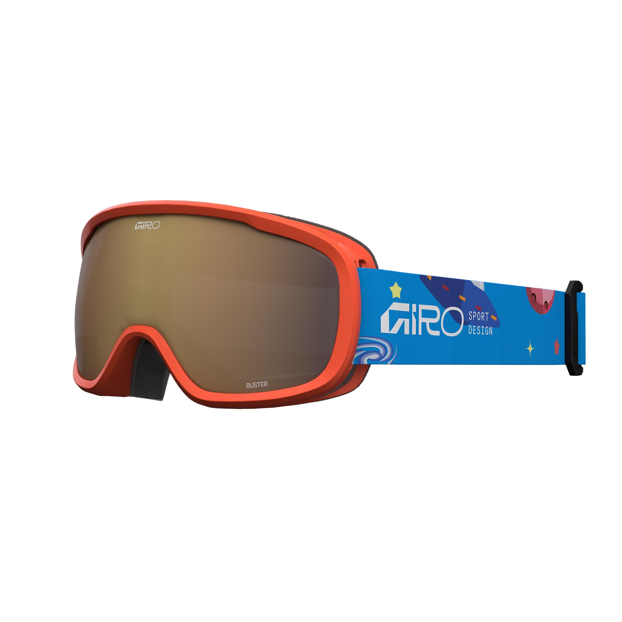 Giro Buster Kids Snow Goggle Blue Rocket - Amber Rose