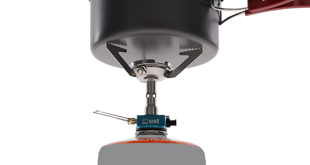 Ust Trekker Stove With Collapsible Design, Strong Construction And Carry Bag For Camping, Hiking, Backpacking, One Size