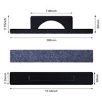 Shuffleboard Brush Shuffleboard Sweep(Black