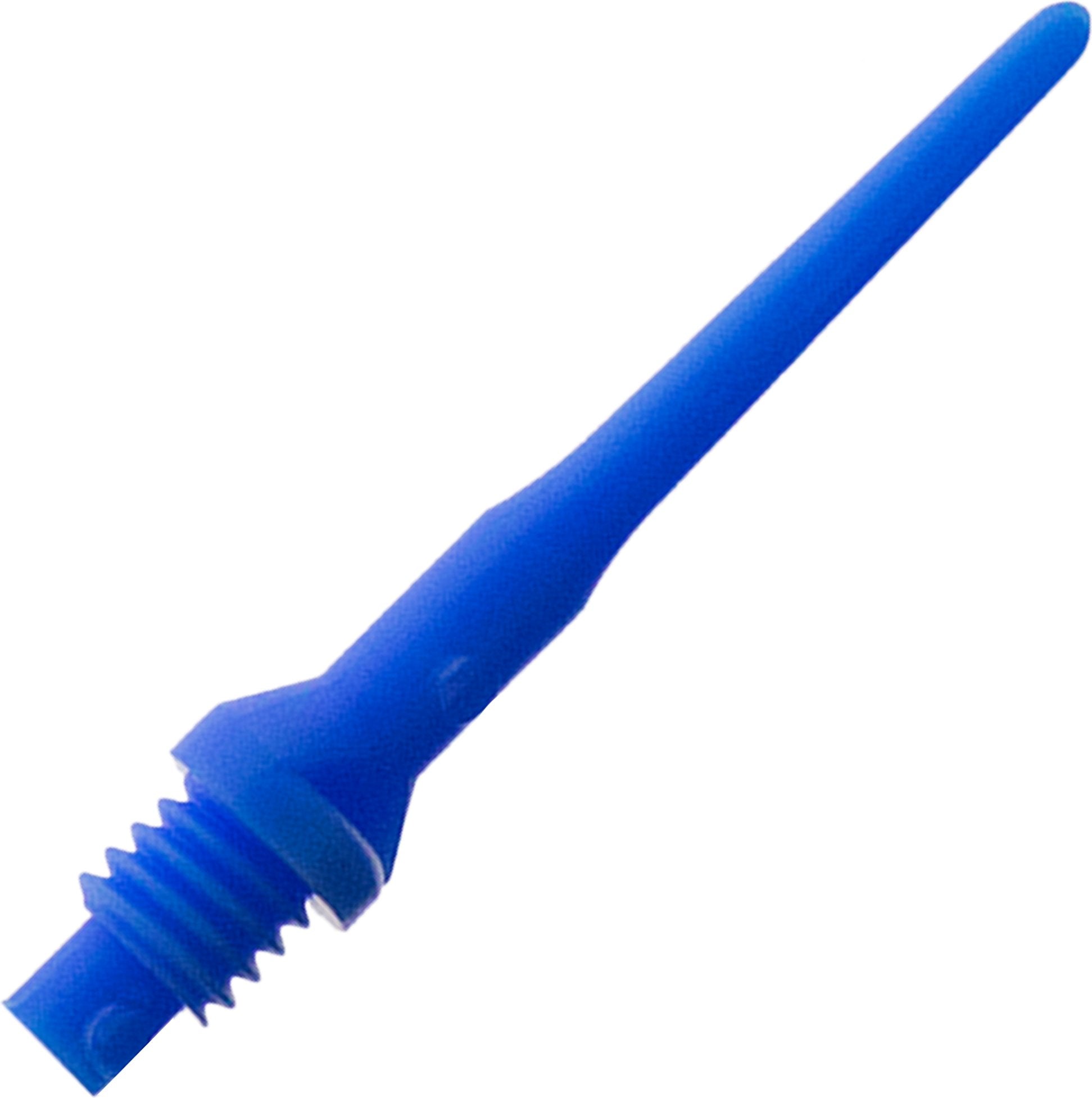 Viper Dart Accessory: Tufflex Ii 2Ba Thread Soft Tip Dart Points, Blue, 100 Pack