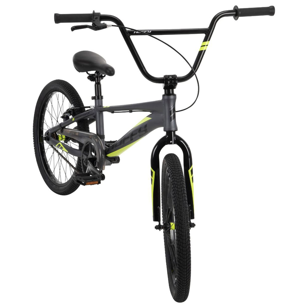 Huffy Enigma 20'' Kid'S Bmx Bike, Beginner Level Rider, Ages 5+ Years Old, 3 Piece Steel Crank, 44/16 Gearing, Rugged And Durabl