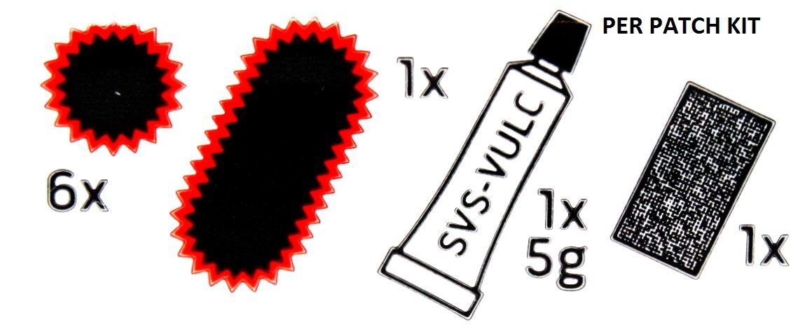 Rema Tip Top Tt02 Touring Bicycle Tube Repair Patch Kits #22 Multipack