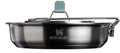Stanley Wildfare Core 12-Piece Stainless Steel Fry Pan Cook Set | 1 Qt Fry Pan With Fold & Lock Handle | Plates, Utensils, Spatu