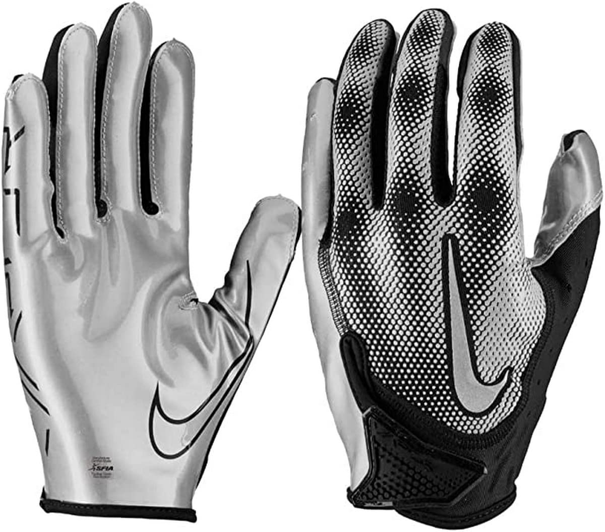 Nike Vapor Jet 7.0 Football Gloves White | White | Royal 2XL