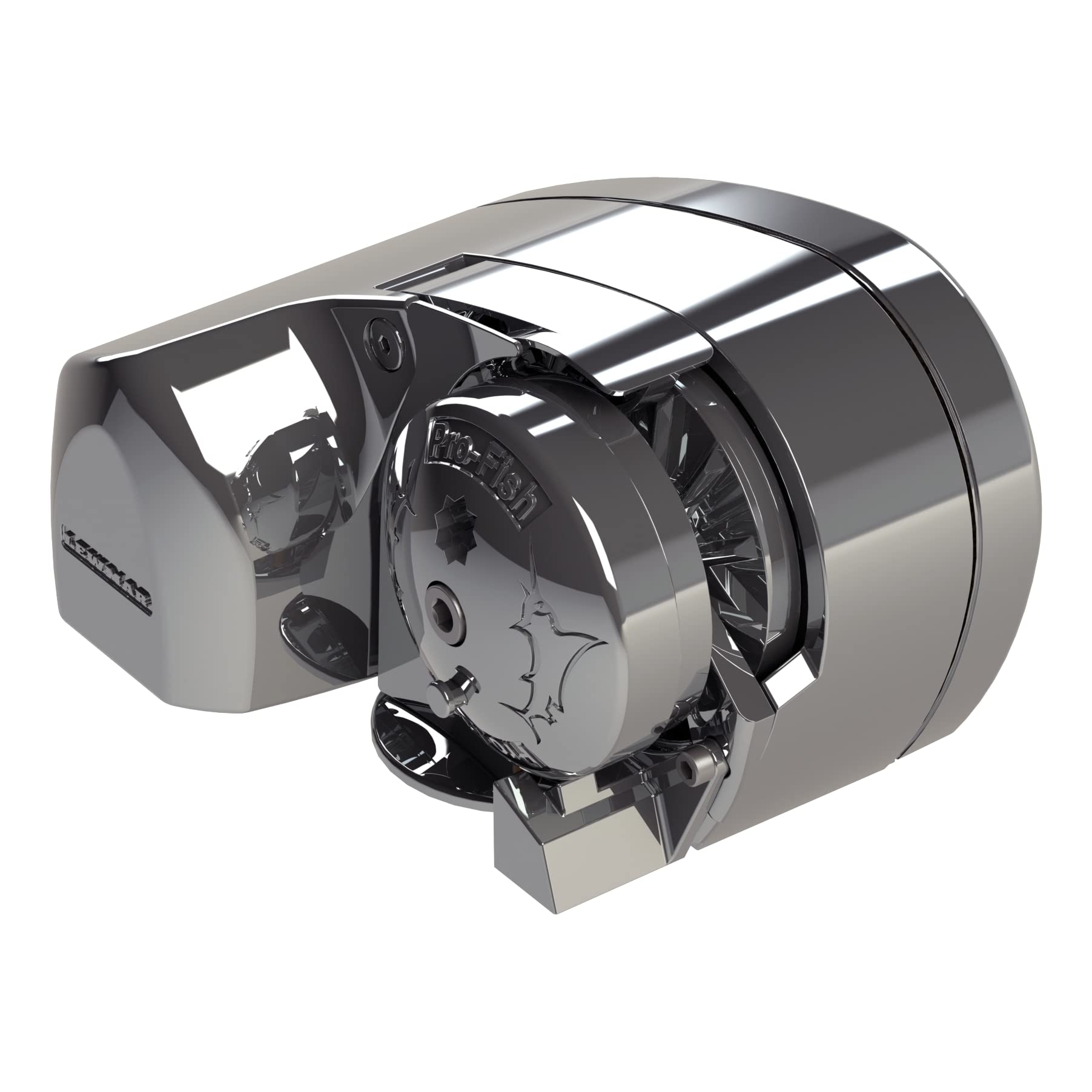 Lewmar Pro Fish 700 Fishing Windlass For 1/4'' G4 Chain, Auto Free-Fall System, Maximum Pull 700 Lbs., 316 Stainless Steel Const