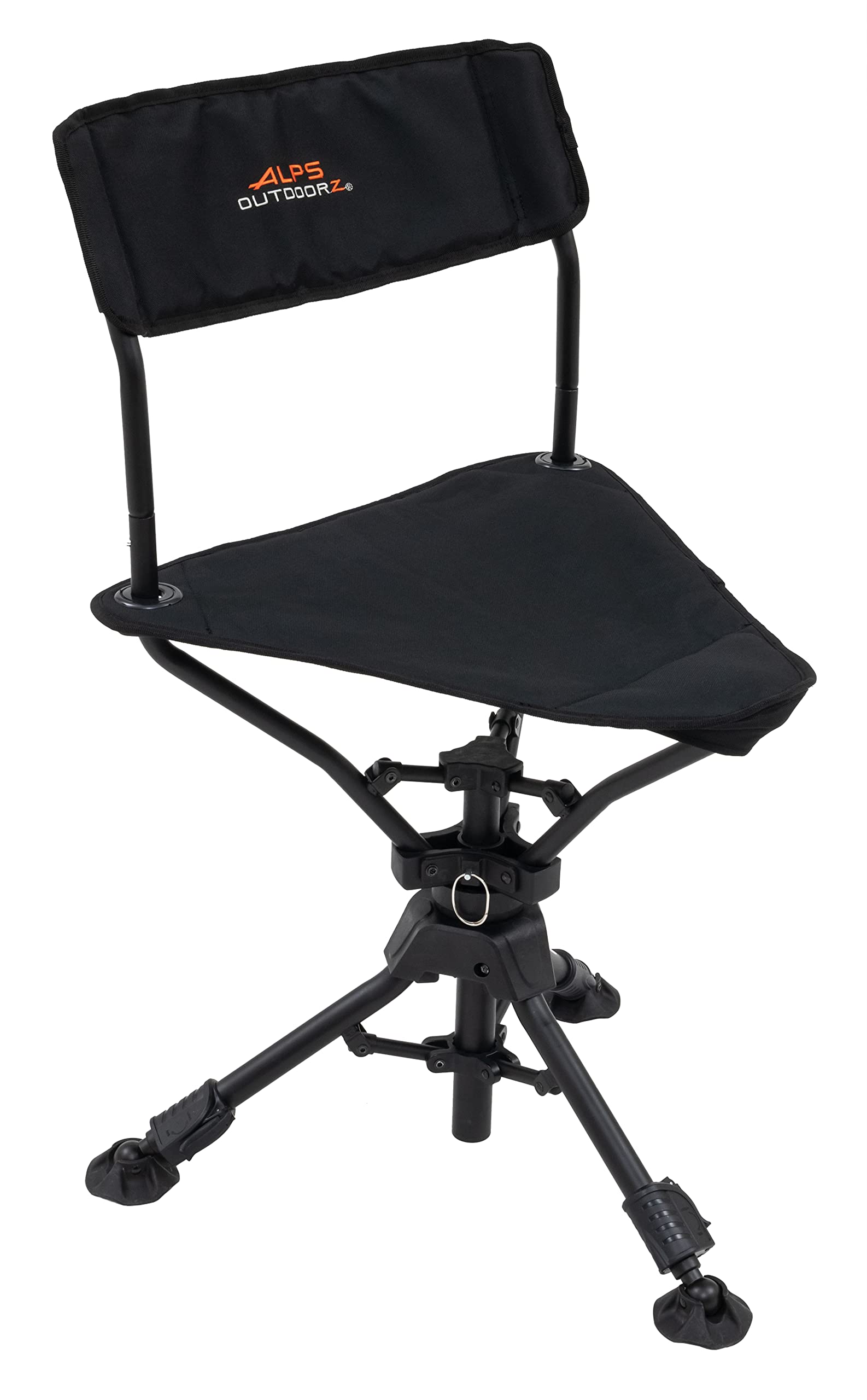 ALPS OutdoorZ Triad Swivel Stool - Black