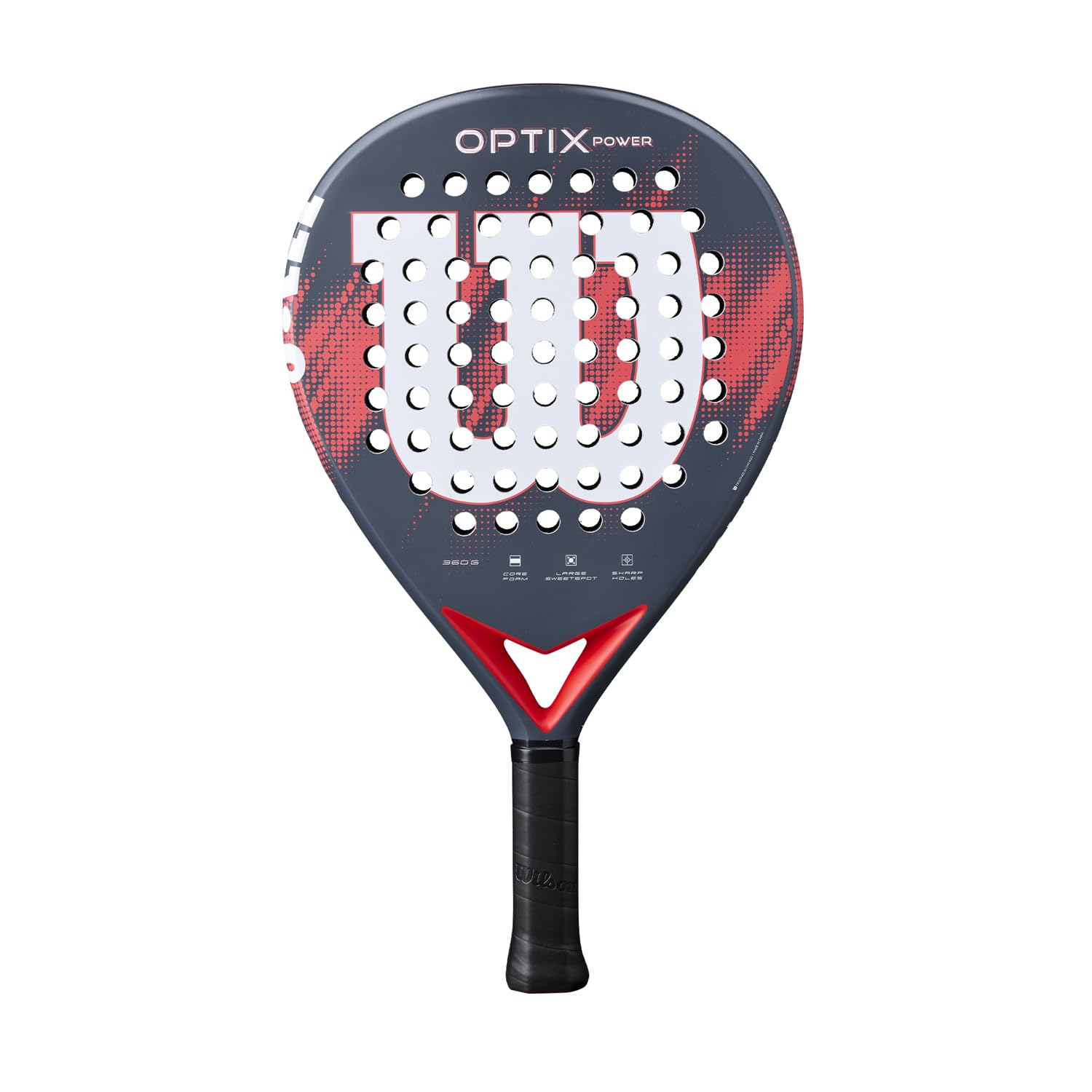 Wilson Optix V2 Power Padel Racket - Red