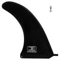 OCEANBROAD 10 Surf SUP Fin 10 Inch No-Tool Fin Screw Single Center Fin for Surfboard Longboard Paddleboard
