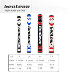 Geoleap Putter Grip- Soft Polyurethane Material,Round Shape, Light Weight Golf Grips,4 Colors And 4 Sizes To Choose.. (Black Red