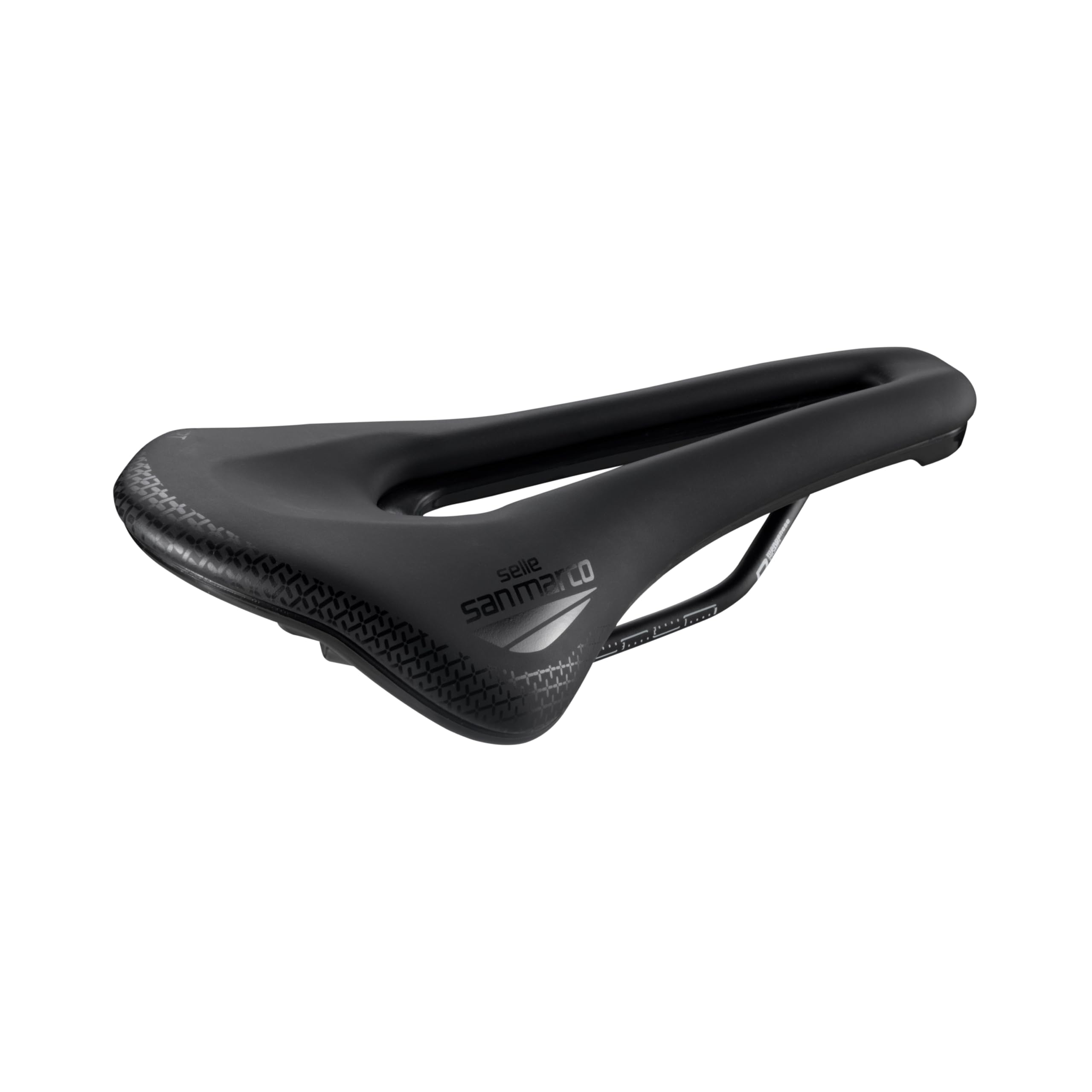 Cela Sanmarco 291MN701 Bicycle Saddle, SHORTFIT 2.0 Comfort Open Dynamic Narrow