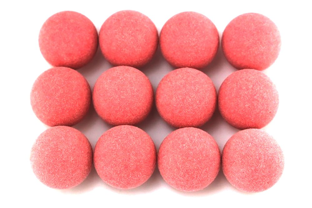 Tornado Official Foosballs Tournament Balls Commercial Quality - Play Like The Pros (12 Balls, Pink)