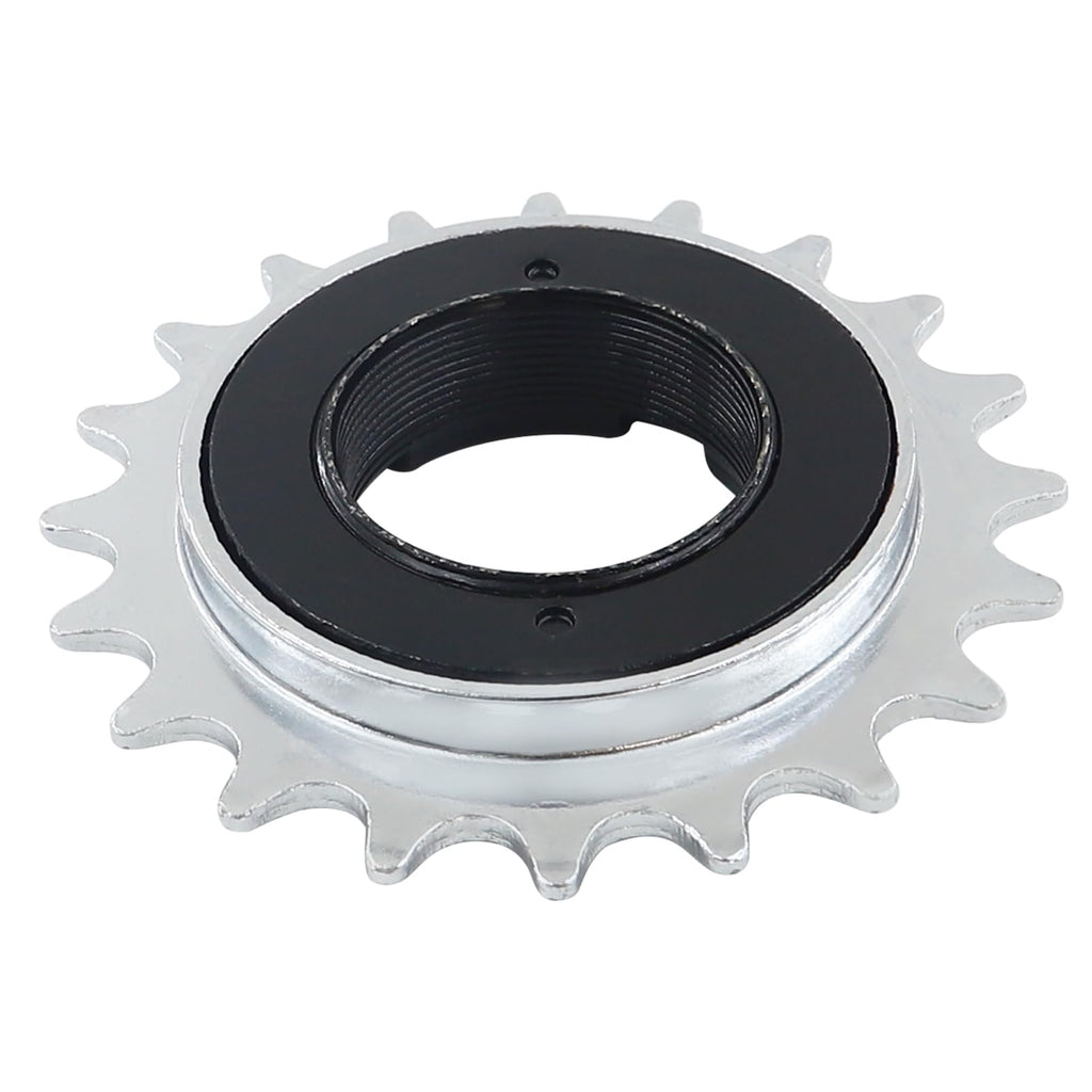 Zukka Single-Speed Bike Freewheel 20 Teeth Bicycle Flywheel Compatible 1/2 X 1/8 One-Speed Cycling Replacement Accessory