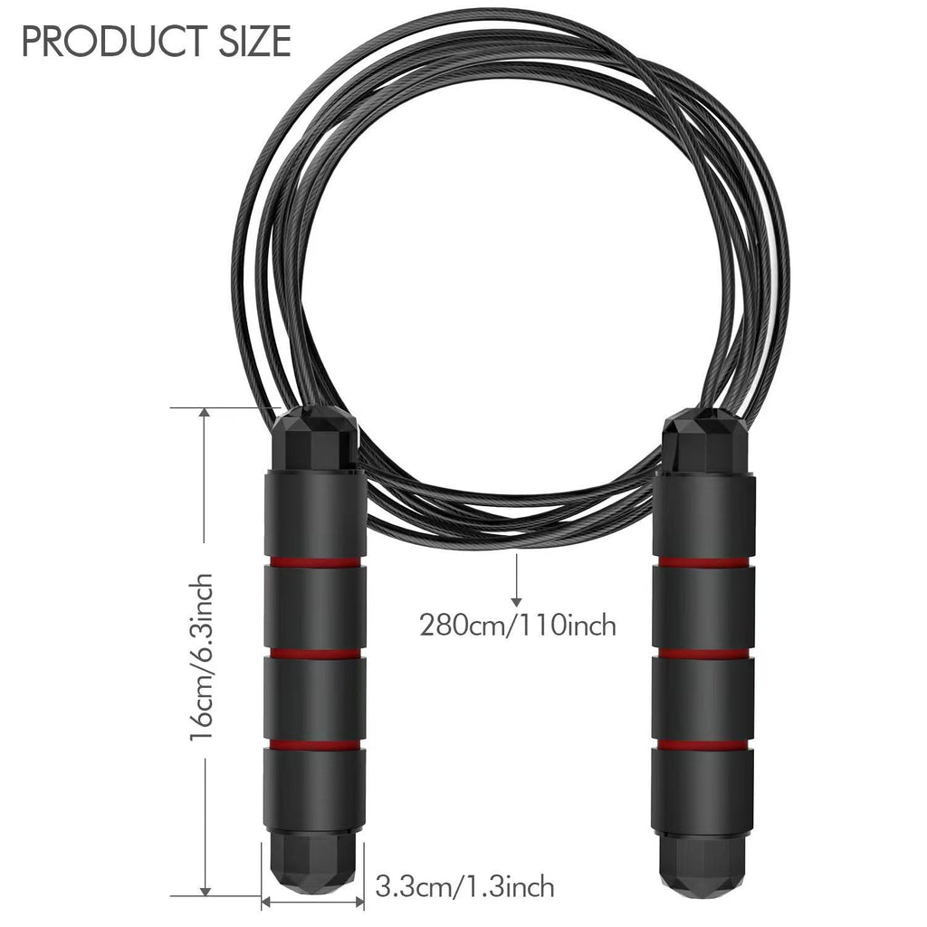 YHFAEYA Jump Rope,Adjustable Jumping Rope,Tangle Free Fast Ball Bearings skipping rope,Suitable for Men, Women, and Kids,Fitness