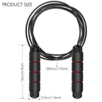 YHFAEYA Jump Rope,Adjustable Jumping Rope,Tangle Free Fast Ball Bearings skipping rope,Suitable for Men, Women, and Kids,Fitness