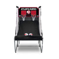Pop-A-Shot - Home Dual Shot with Atlanta Hawks NBA Graphics l Sensor Scoring l 16 Game Modes l 7 Balls l Foldable Storage l for 