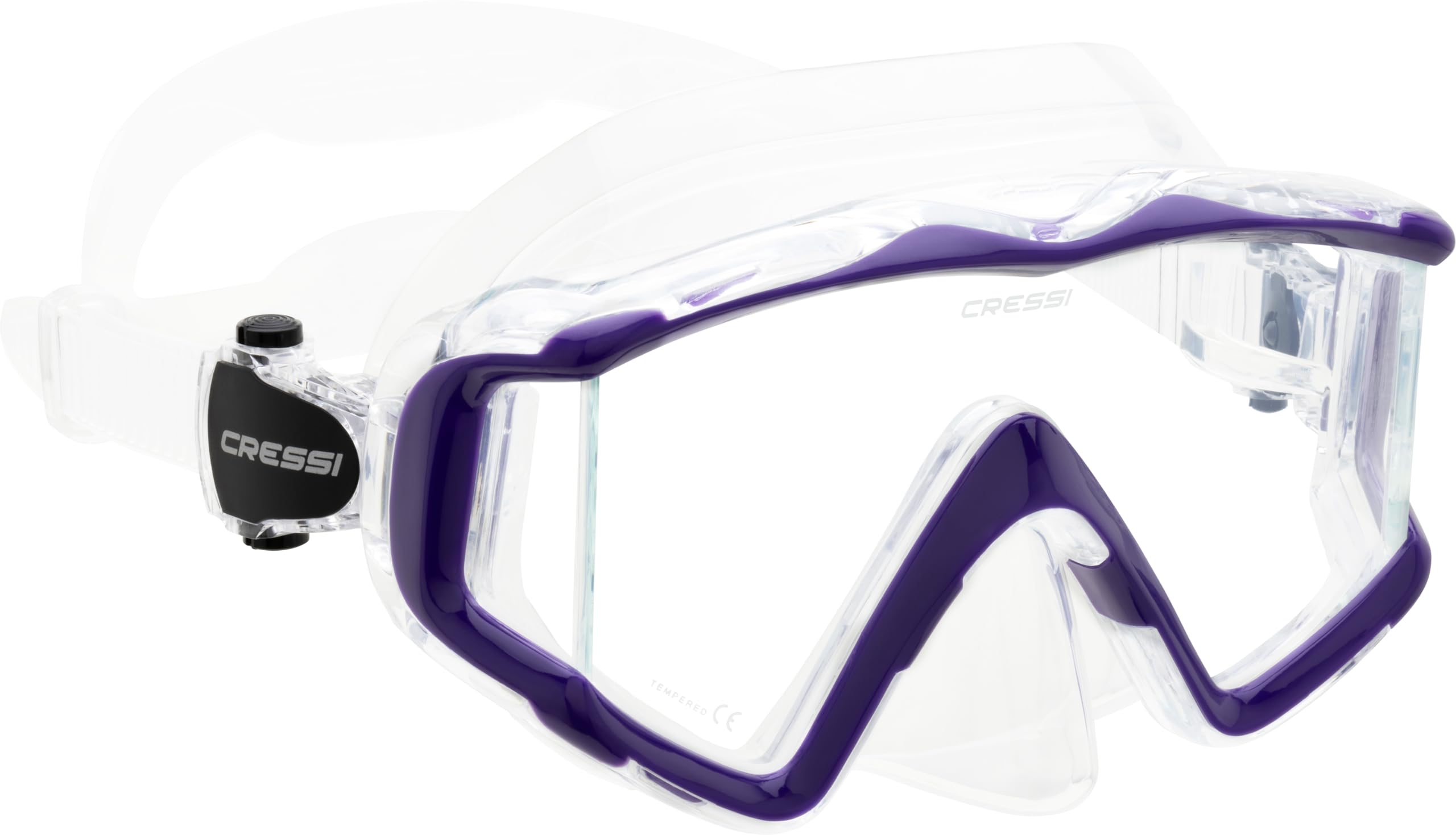Cressi Pano 3, Clear/Purple