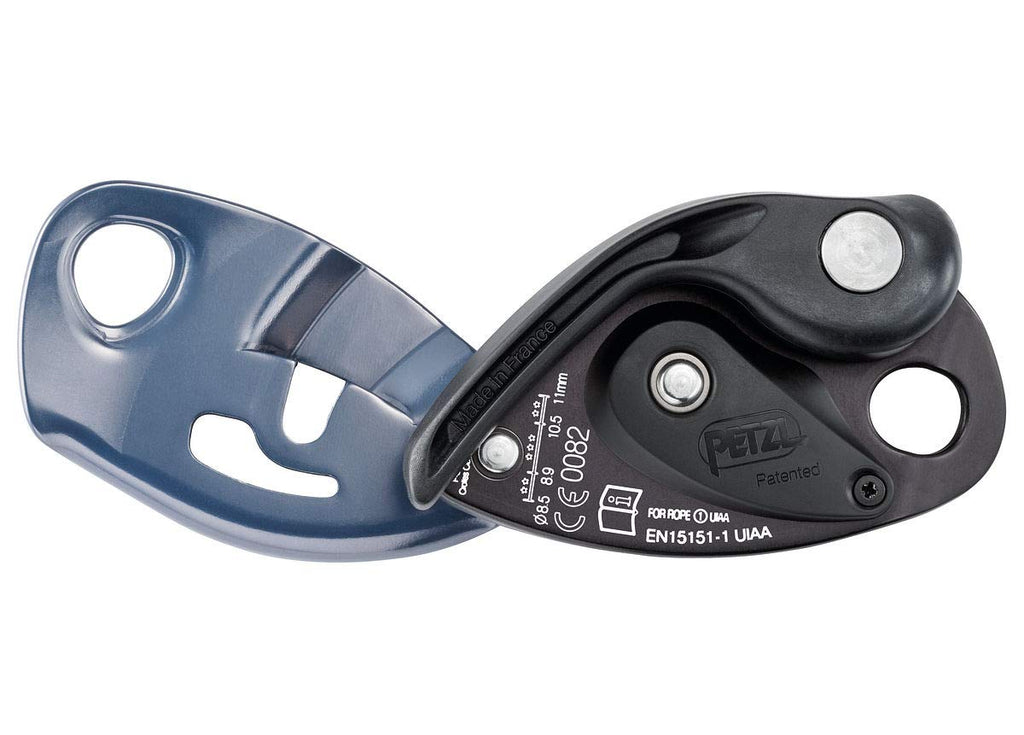 Petzl Grigri Belay Device - Belay Device With Cam-Assisted Blocking For Sport, Trad, And Top-Rope Climbing - Grey