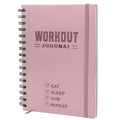 Hardcover Fitness Journal Workout Planner For Men & Women - A5(5.7'' X 8.3'') Sturdy Workout Log Book To Track Gym & Home Workou